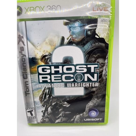 Tom Clancy's Ghost Recon: Advanced Warfighter 2 (Microsoft Xbox 360, 2007) Comp - Picture 2 of 5